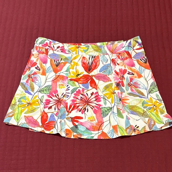 Rip Skirt Women’s Floral Mini Skirt Size Medium - Picture 7 of 14